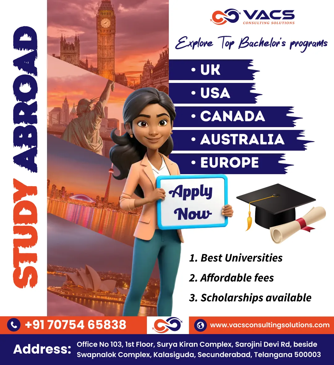 Your Global Journey Begins with VACS!