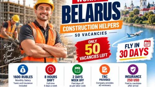 BELARUS - Job Highlights | VACS - Consulting Solutions